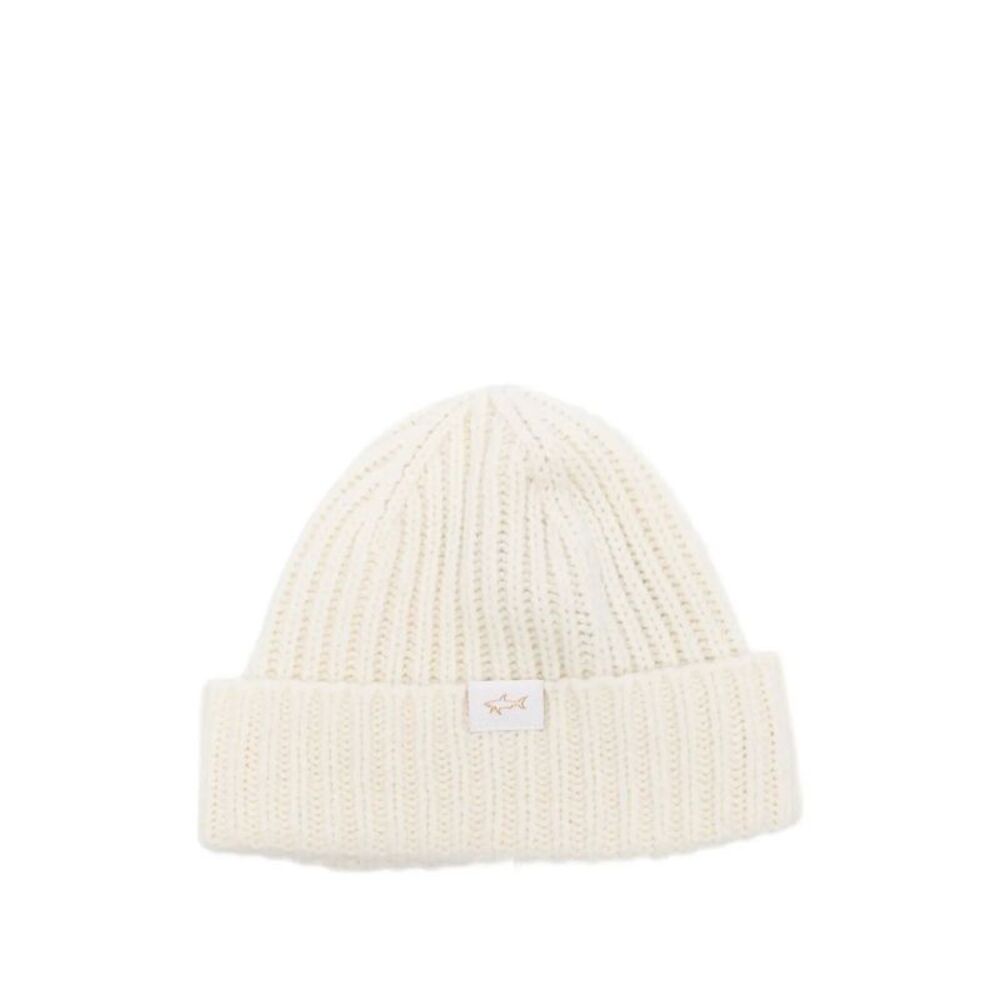 Ribbed Wool Blend Beanie Women
